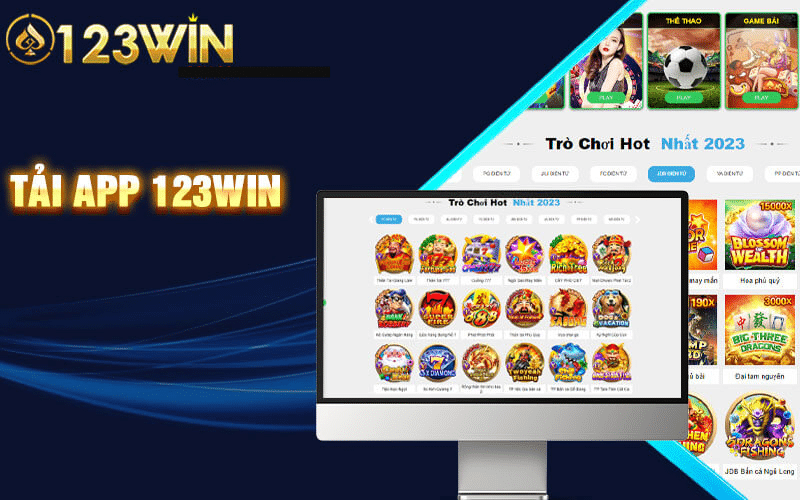 Hướng dẫn tải app 123Win cho máy tính