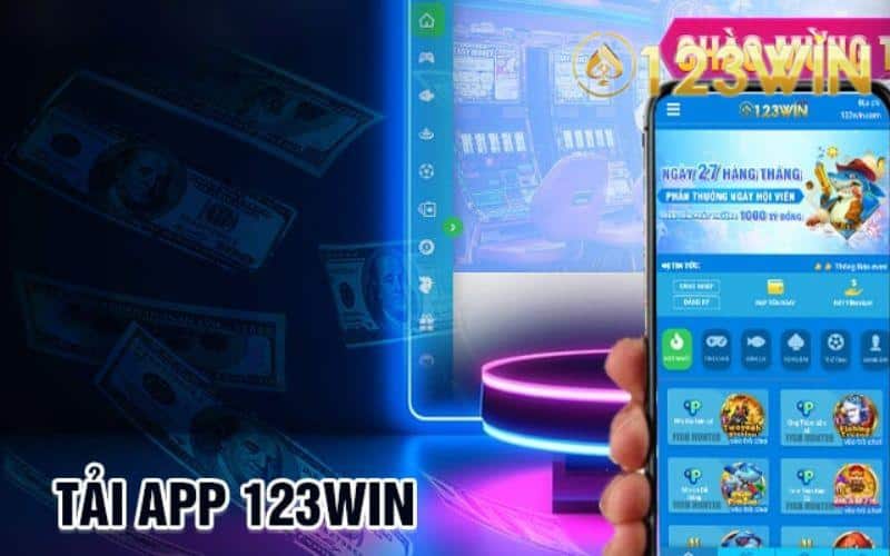 hướng dẫn tải app 123Win