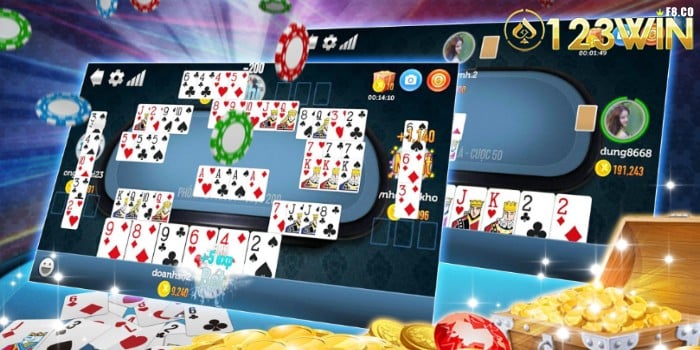 Các game đánh bài đổi thưởng trực tuyến ăn tiền tại 123WIN